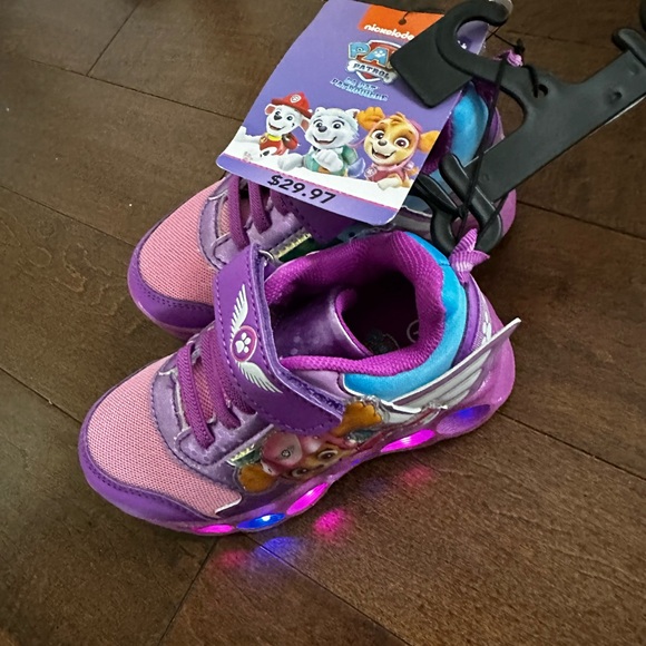 Other - Paw Patrol Kids Light-Up Skye Sneakers in Purple and Pink